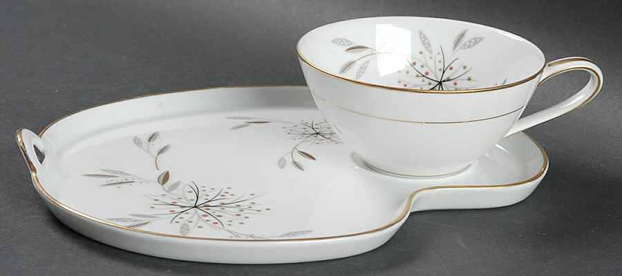 Helene Snack Plate & Cup Set by Noritake-1