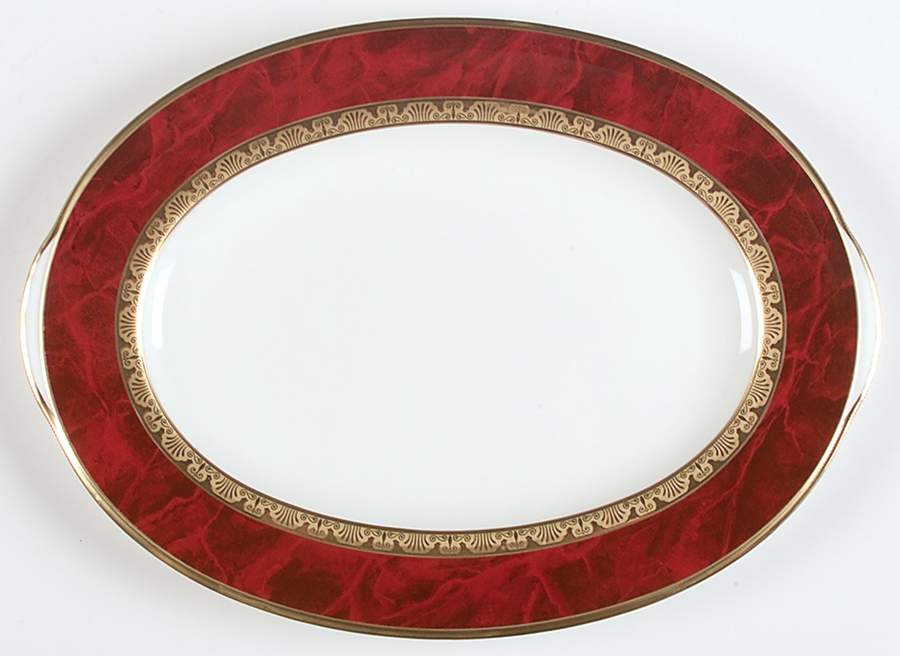 Hemingway 12" Oval Serving Platter by Noritake-1