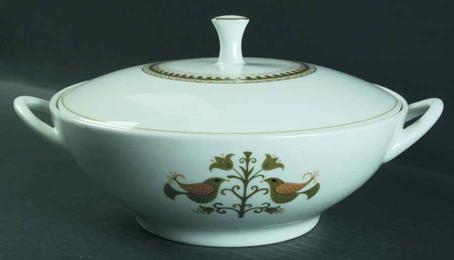 Hermitage Round Covered Vegetable by Noritake-1