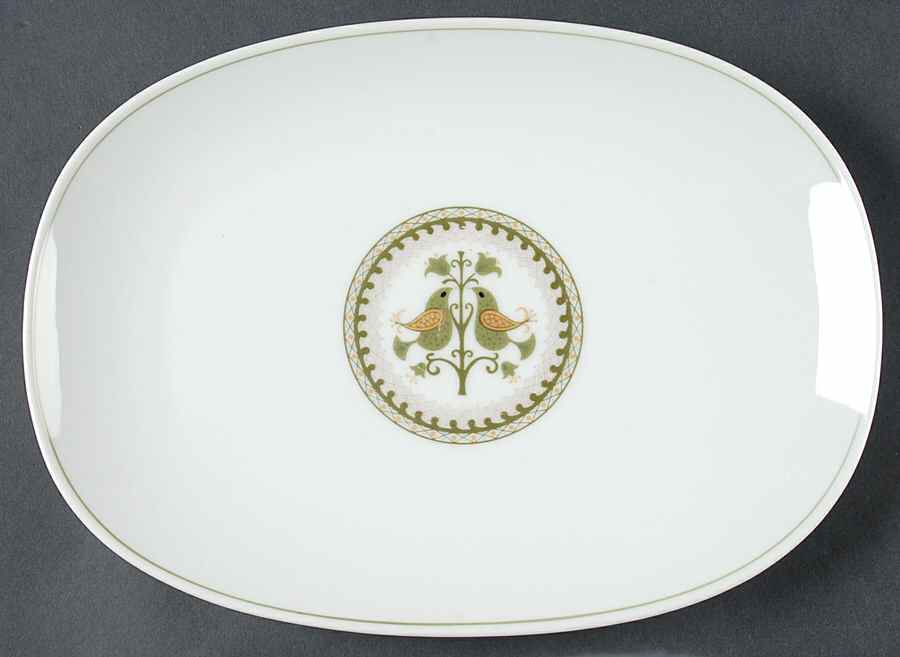 Hermitage 11" Oval Serving Platter by Noritake-1