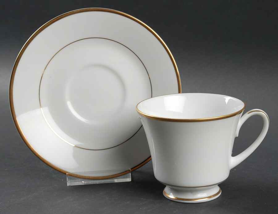 Heritage Footed Cup & Saucer Set by Noritake-1
