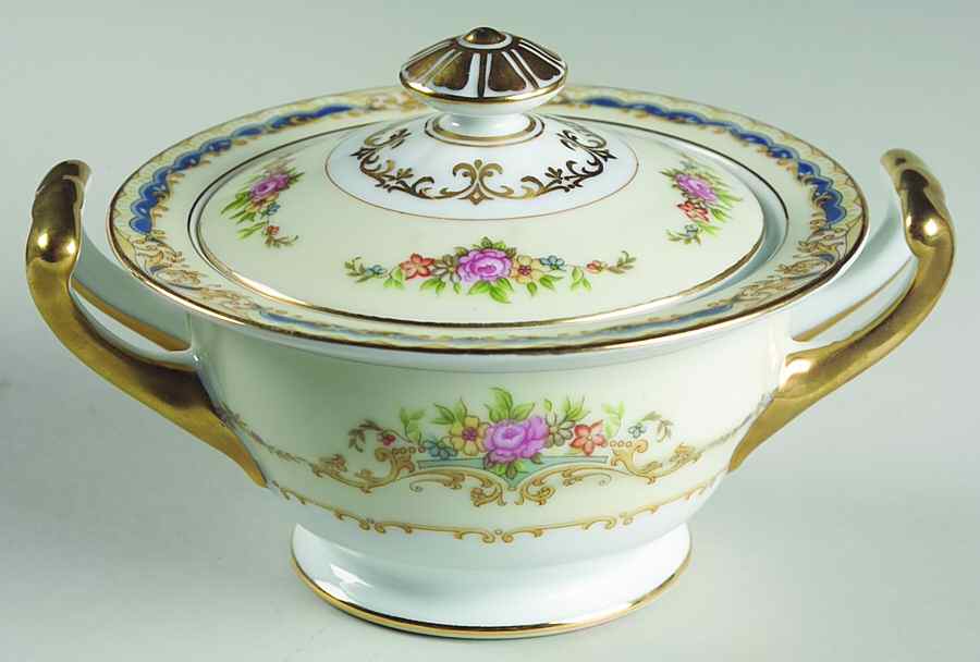 Hermione Sugar Bowl & Lid by Noritake-1