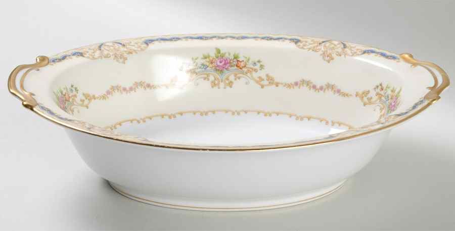 Hermione 10" Oval Vegetable Bowl by Noritake-1