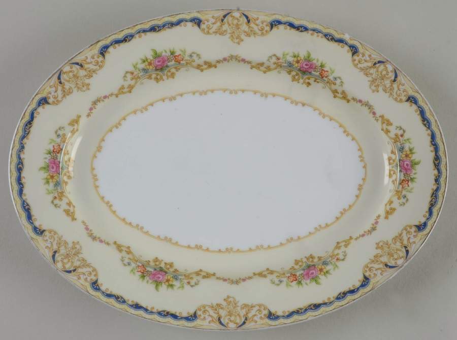 Hermione 11" Oval Serving Platter by Noritake-1
