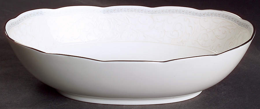 Hermitage 9" Oval Vegetable Bowl by Noritake-1