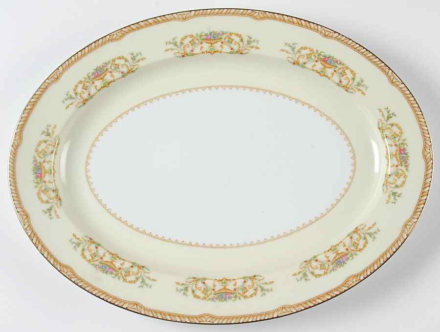 Hermosa 16" Oval Serving Platter by Noritake-1