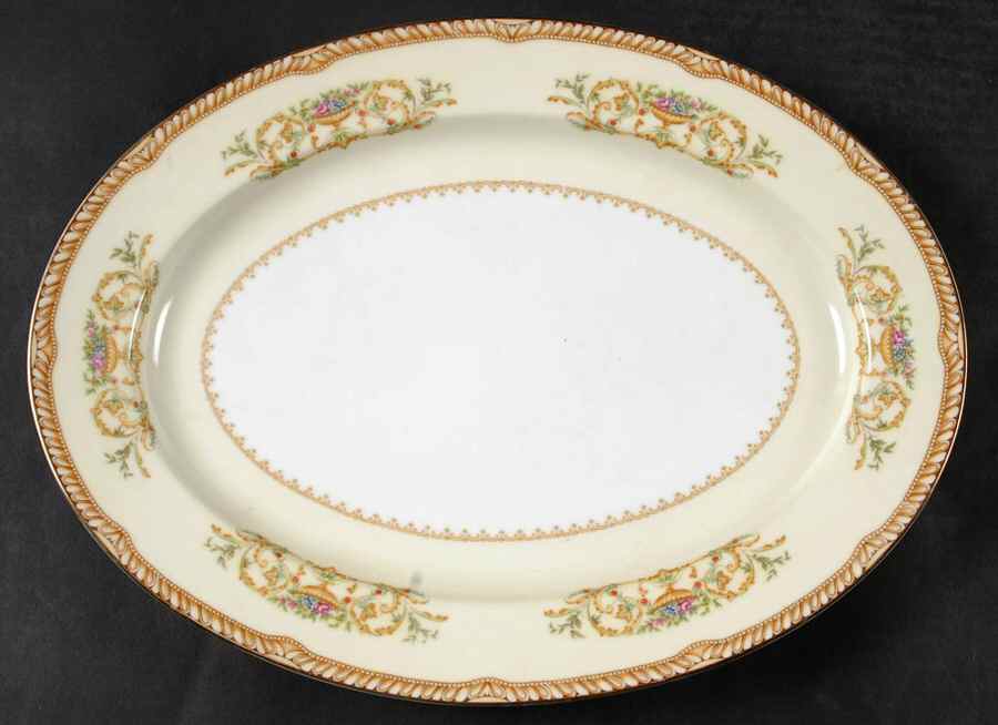 Hermosa 13" Oval Serving Platter by Noritake-1