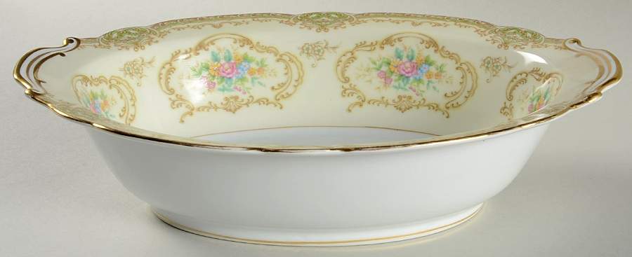 Hertha 9" Oval Vegetable Bowl by Noritake-1