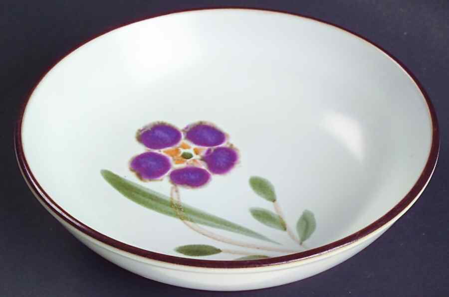 Hello Spring Brown Fruit/Dessert (Sauce) Bowl by Noritake-1