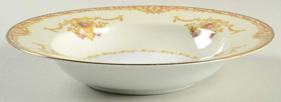 Hibiscus Rim Soup Bowl by Noritake-1