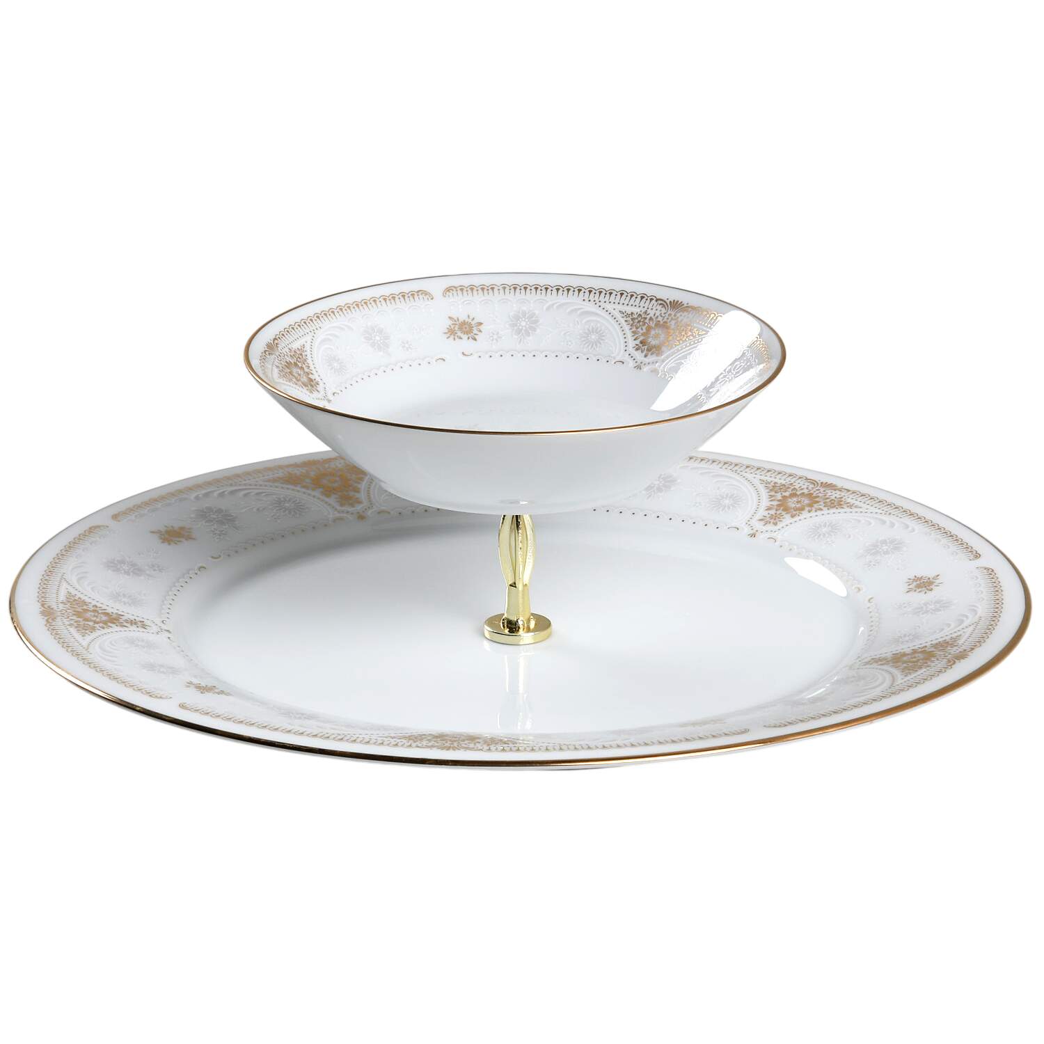 Highclere 3 1/4"-3 7/8" Chip & Dip/Veg Set 2 Pce (DP/FR) HC by Noritake-1
