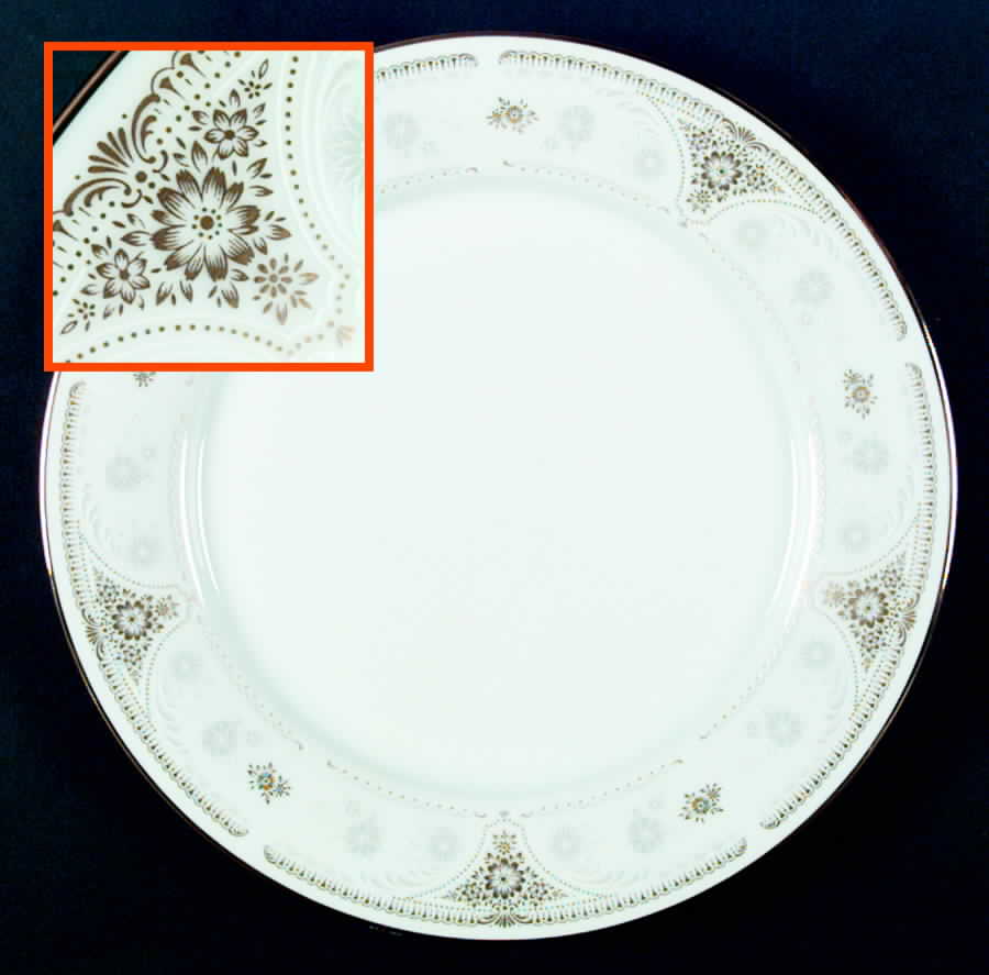 Highclere Dinner Plate by Noritake-1