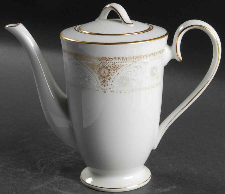 Highclere Small Coffee Pot & Lid by Noritake-1