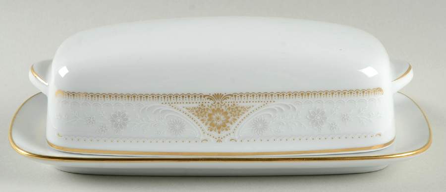 Highclere 1/4 Lb Covered Butter by Noritake-1