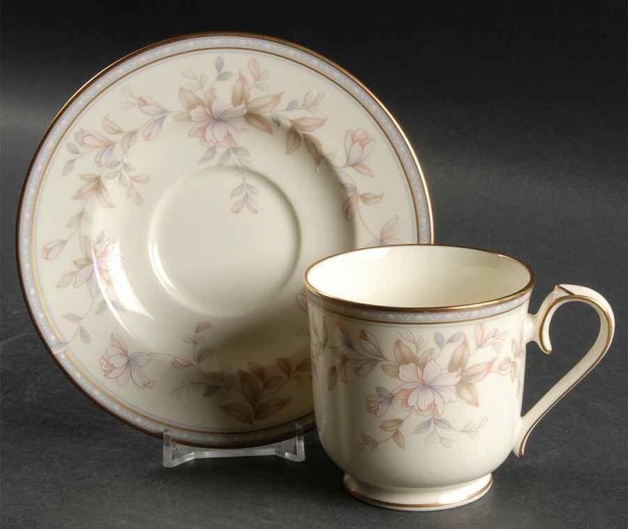 Highland Park Footed Cup & Saucer Set by Noritake-1