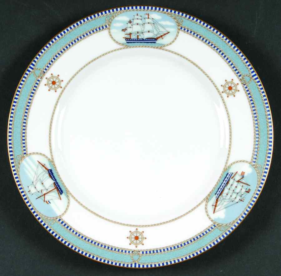 High Sails Salad Plate by Noritake-1