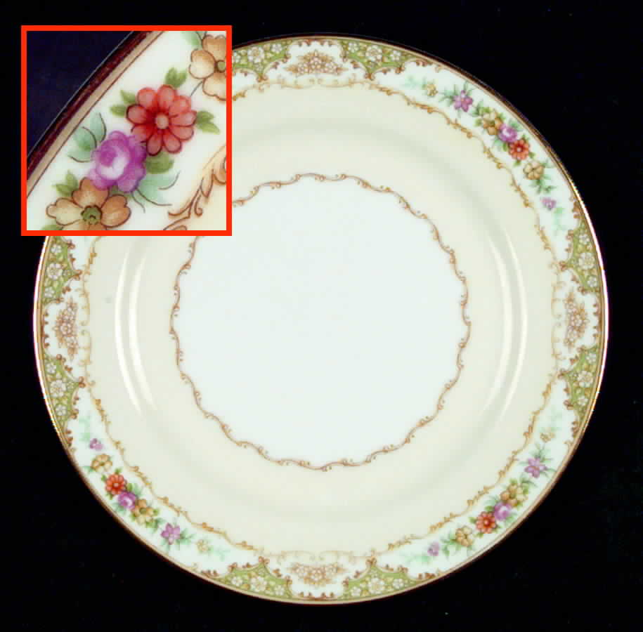 Hobbema Salad Plate by Noritake-1