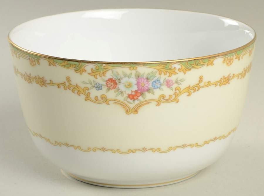 Hobbema Cranberry Bowl by Noritake-1
