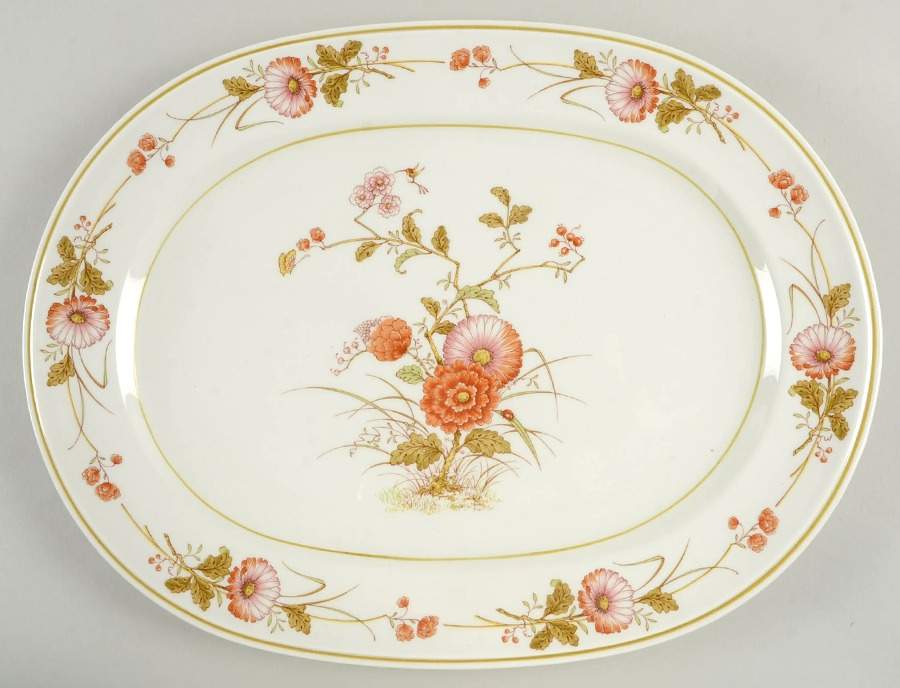Hofgarten 15" Oval Serving Platter by Noritake-1