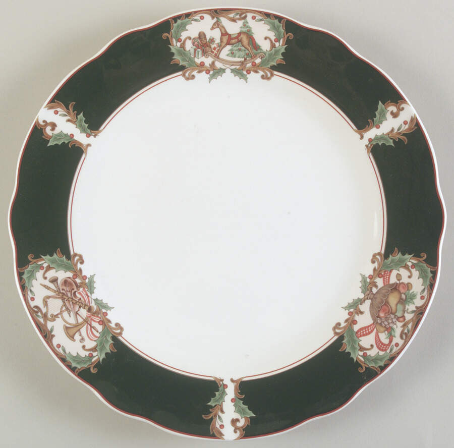 Home For Christmas Dinner Plate by Noritake-1