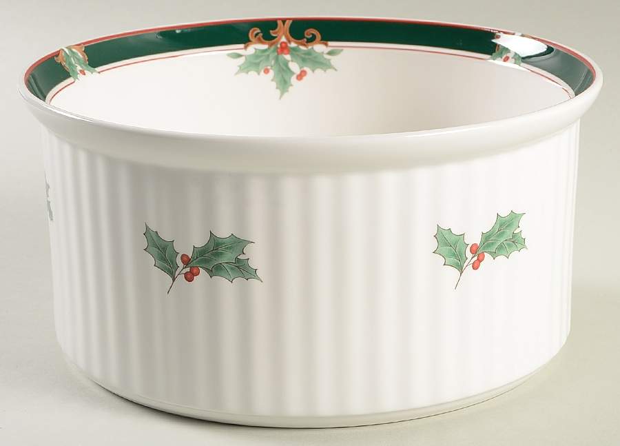 Home For Christmas 8" Souffle by Noritake-1