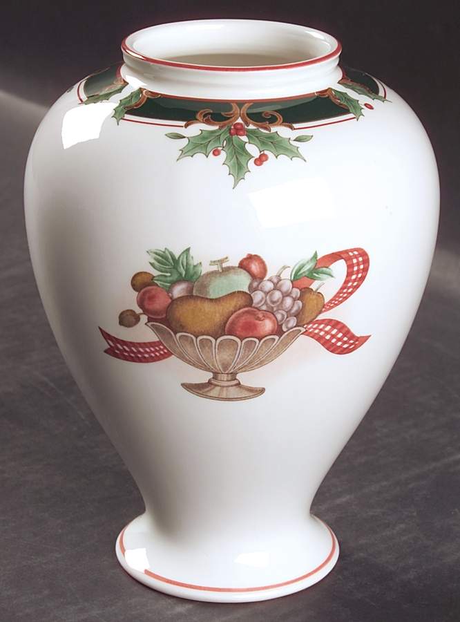 Home For Christmas 6" Vase by Noritake-1