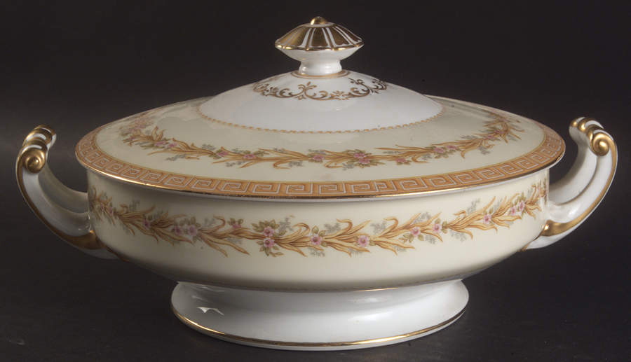 Holbein Round Covered Vegetable by Noritake-1