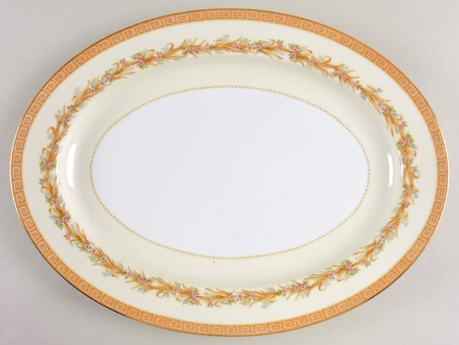 Holbein 16" Oval Serving Platter by Noritake-1
