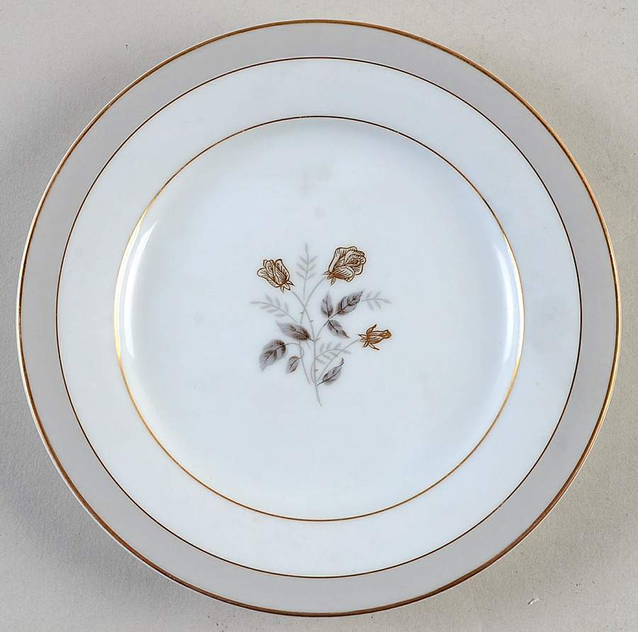 Holbrook (Gold Trim) Bread & Butter Plate by Noritake-1