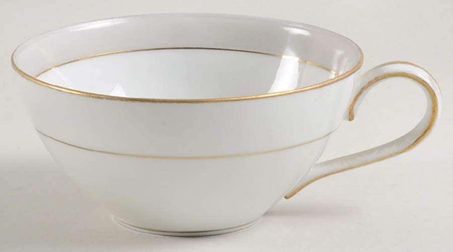 Holbrook (Gold Trim) Flat Cup by Noritake-1