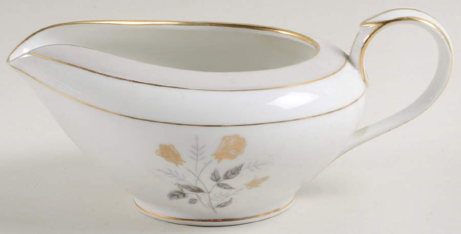 Holbrook (Gold Trim) Creamer by Noritake-1