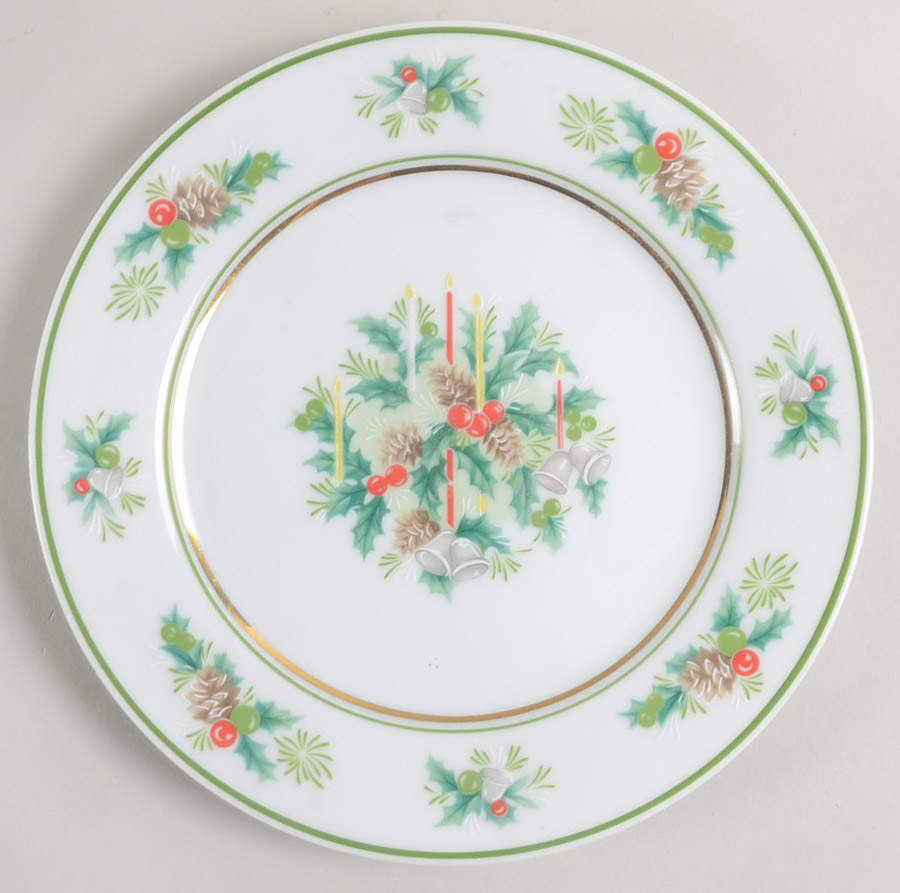Holly Salad Plate by Noritake-1