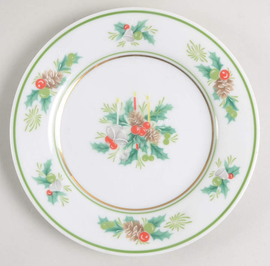 Holly Bread & Butter Plate by Noritake-1