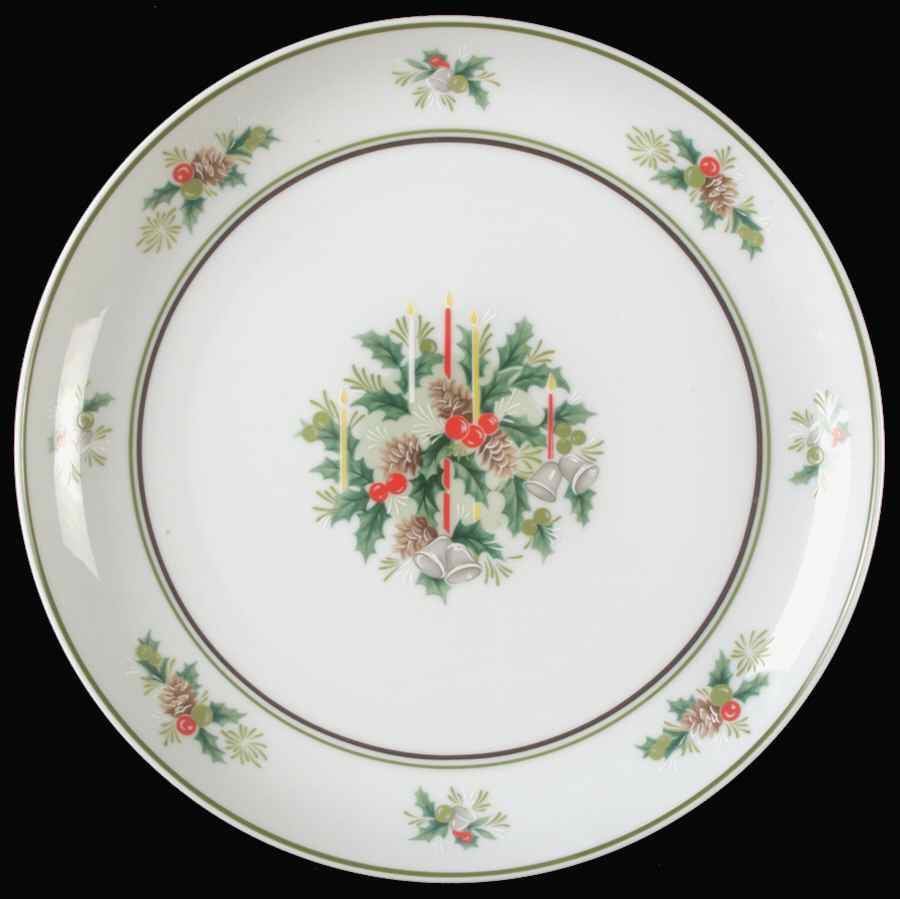 Holly 12" Chop Plate (Round Platter) by Noritake-1