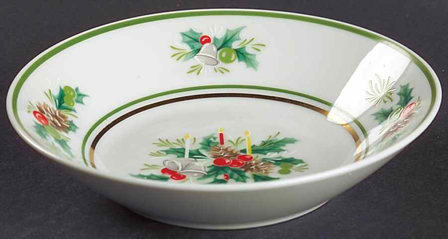 Holly Fruit/Dessert (Sauce) Bowl by Noritake-1