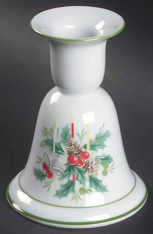 Holly Small Candlestick by Noritake-1