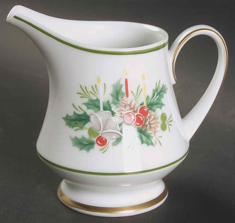 Holly Mini Creamer by Noritake-1