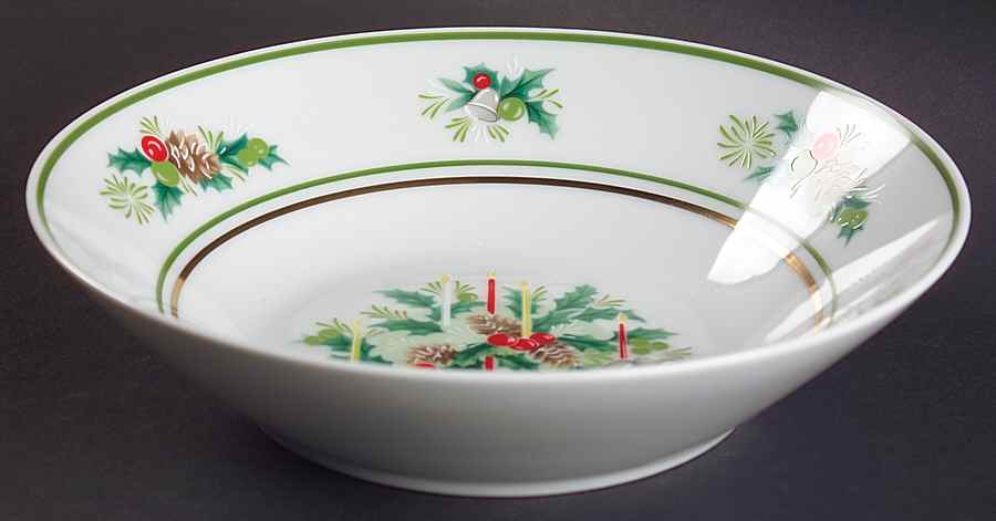 Holly Coupe Soup Bowl by Noritake-1