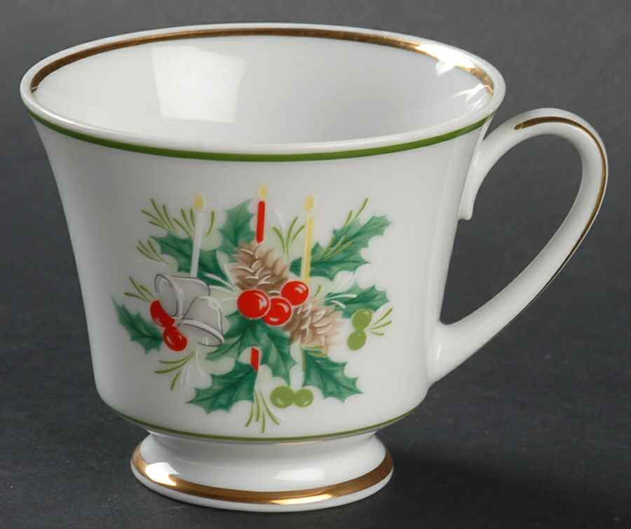 Holly Footed Cup by Noritake-1