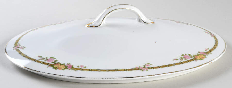 Hollywood Lid for Oval Vegetable by Noritake-1