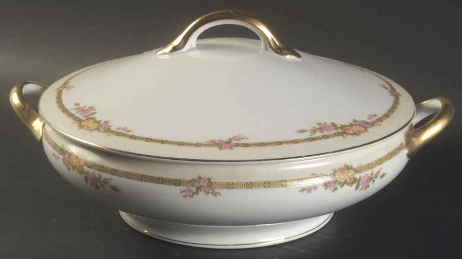 Hollywood Round Covered Vegetable by Noritake-1