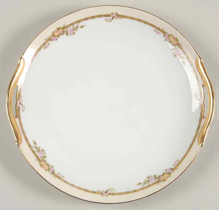 Hollywood Handled Cake Plate by Noritake-1