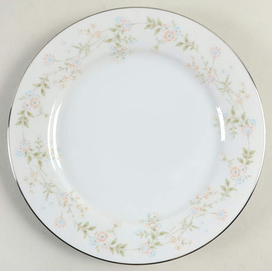 Holbrook (Platinum) Salad Plate by Noritake-1