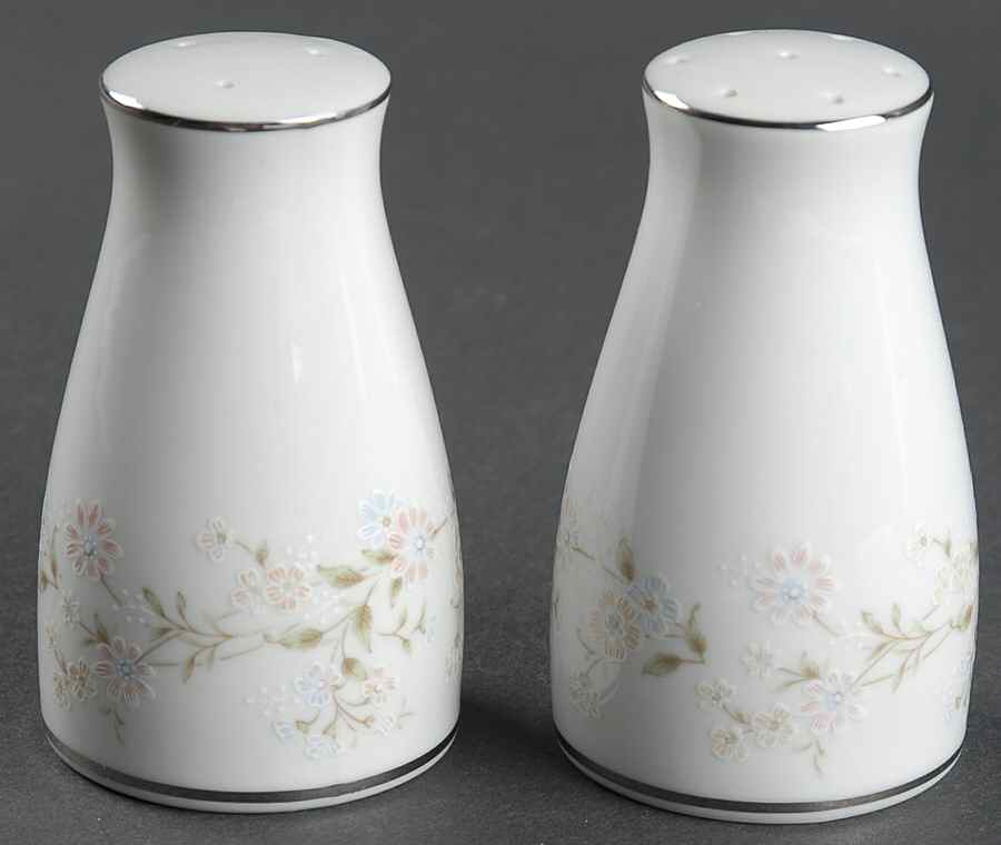 Holbrook (Platinum) Salt & Pepper Set by Noritake-1
