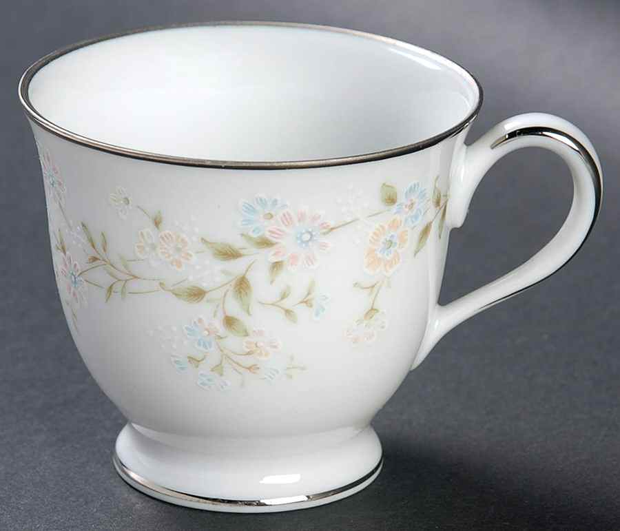 Holbrook (Platinum) Footed Demitasse Cup by Noritake-1