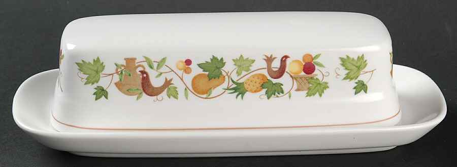 Homecoming 1/4 Lb Covered Butter by Noritake-1