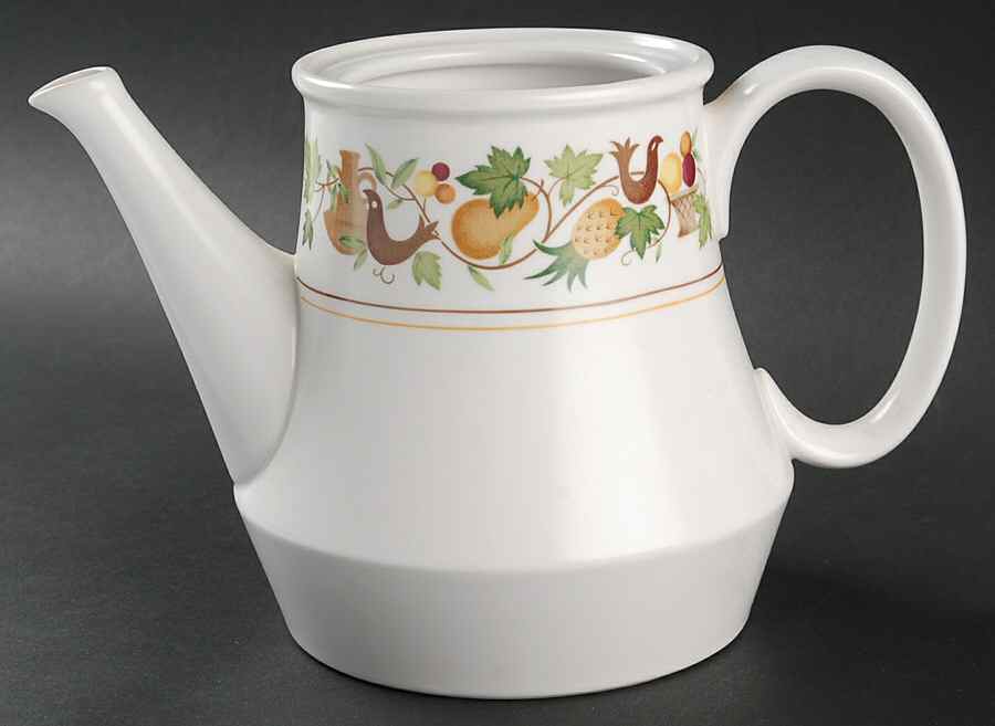 Homecoming Teapot No Lid by Noritake-1