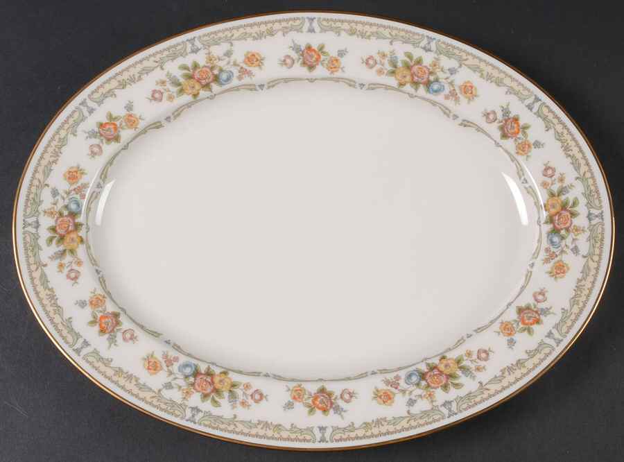 Homage 11" Oval Serving Platter by Noritake-1