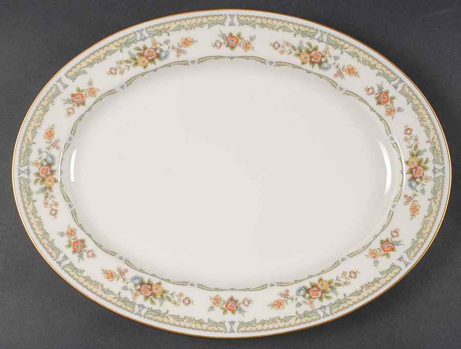 Homage 13" Oval Serving Platter by Noritake-1