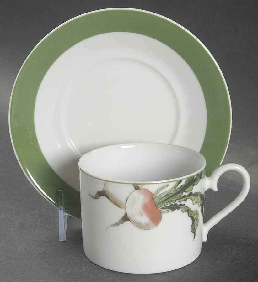 Homegrown Flat Cup & Saucer Set by Noritake-1